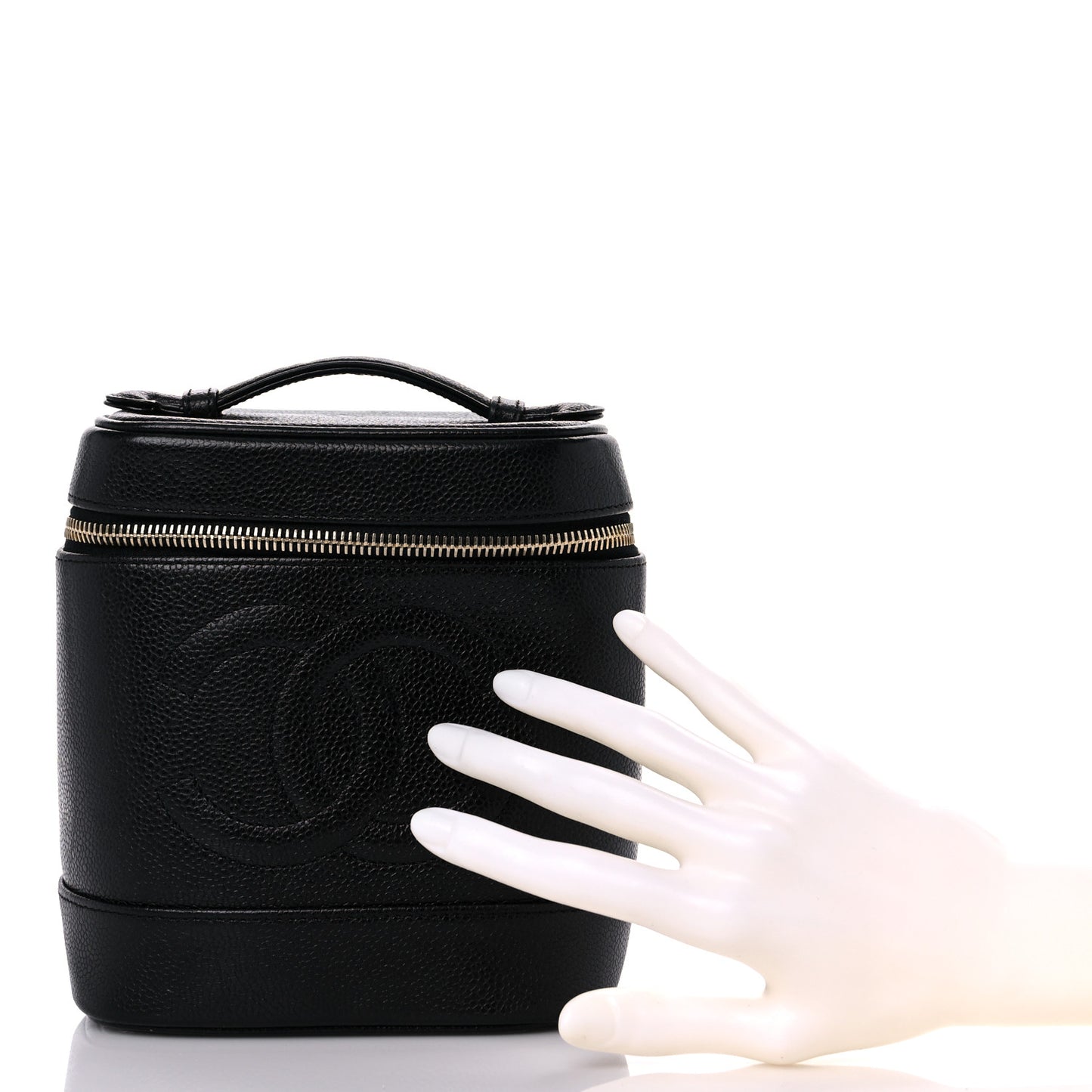 Caviar Vanity Cosmetic Case Black