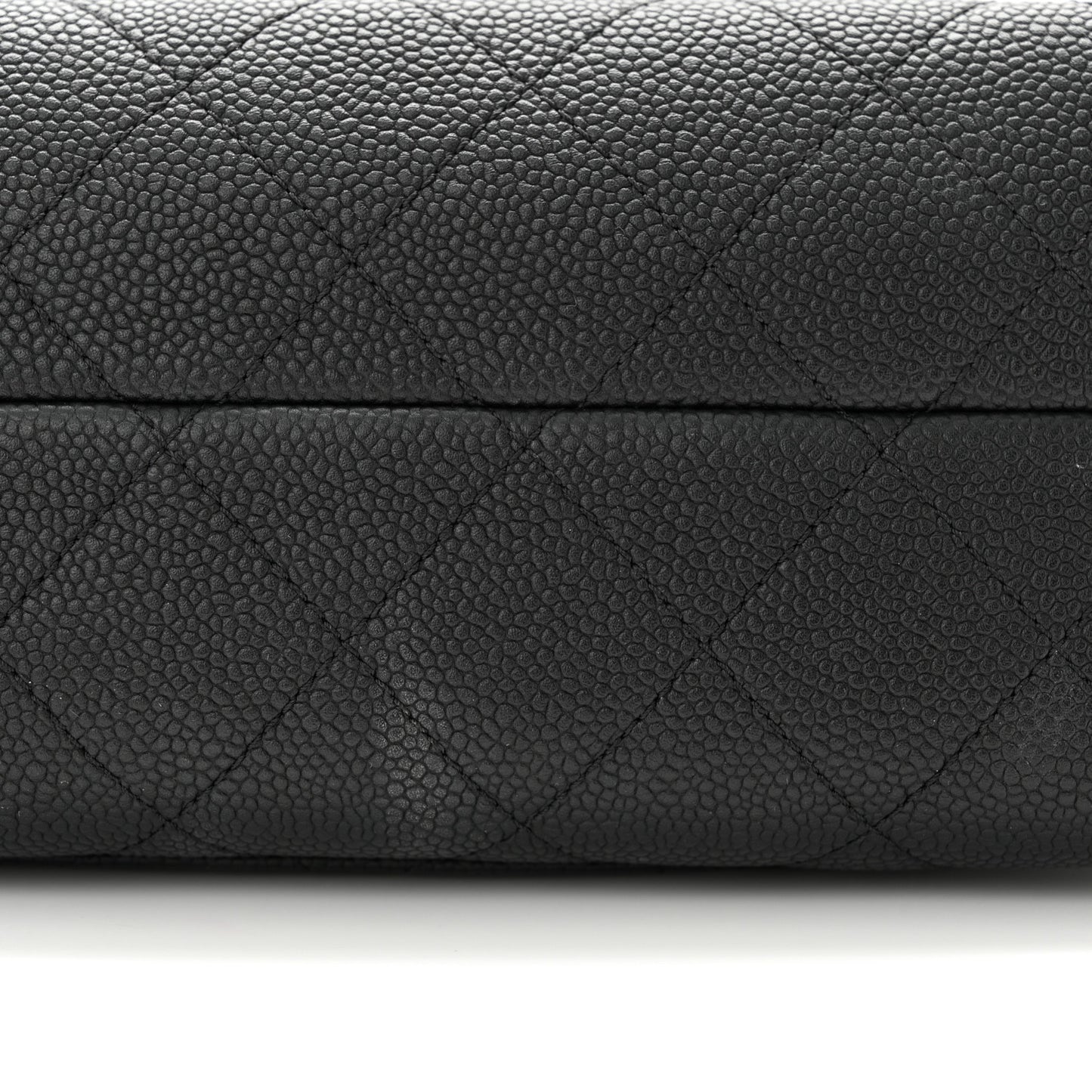 Caviar Quilted City Walk Flap Black