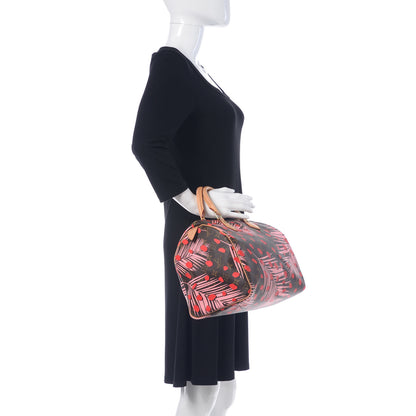 Louis Vuitton Monogram Jungle Dots Speedy 30 Sugar Pink Poppy 2 of 15