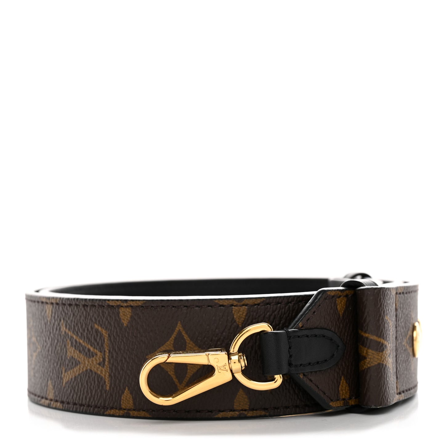 Monogram Adjustable Bandouliere Shoulder Strap Black