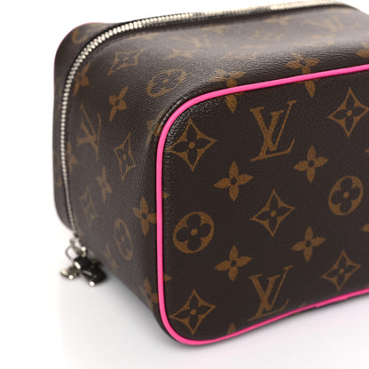 Louis Vuitton Monogram Macassar Nice Mini Fuchsia 7 of 8
