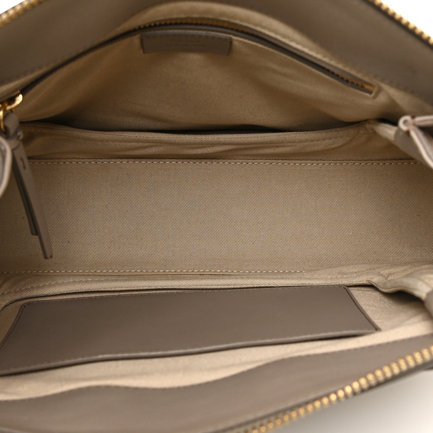 Calfskin Suede Medium Roy Bag Motty Grey