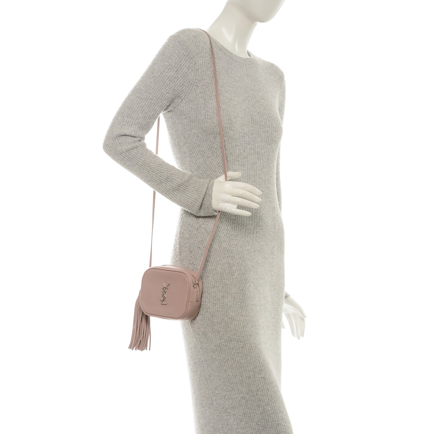 Nappa Monogram Blogger Bag Dusty Rose