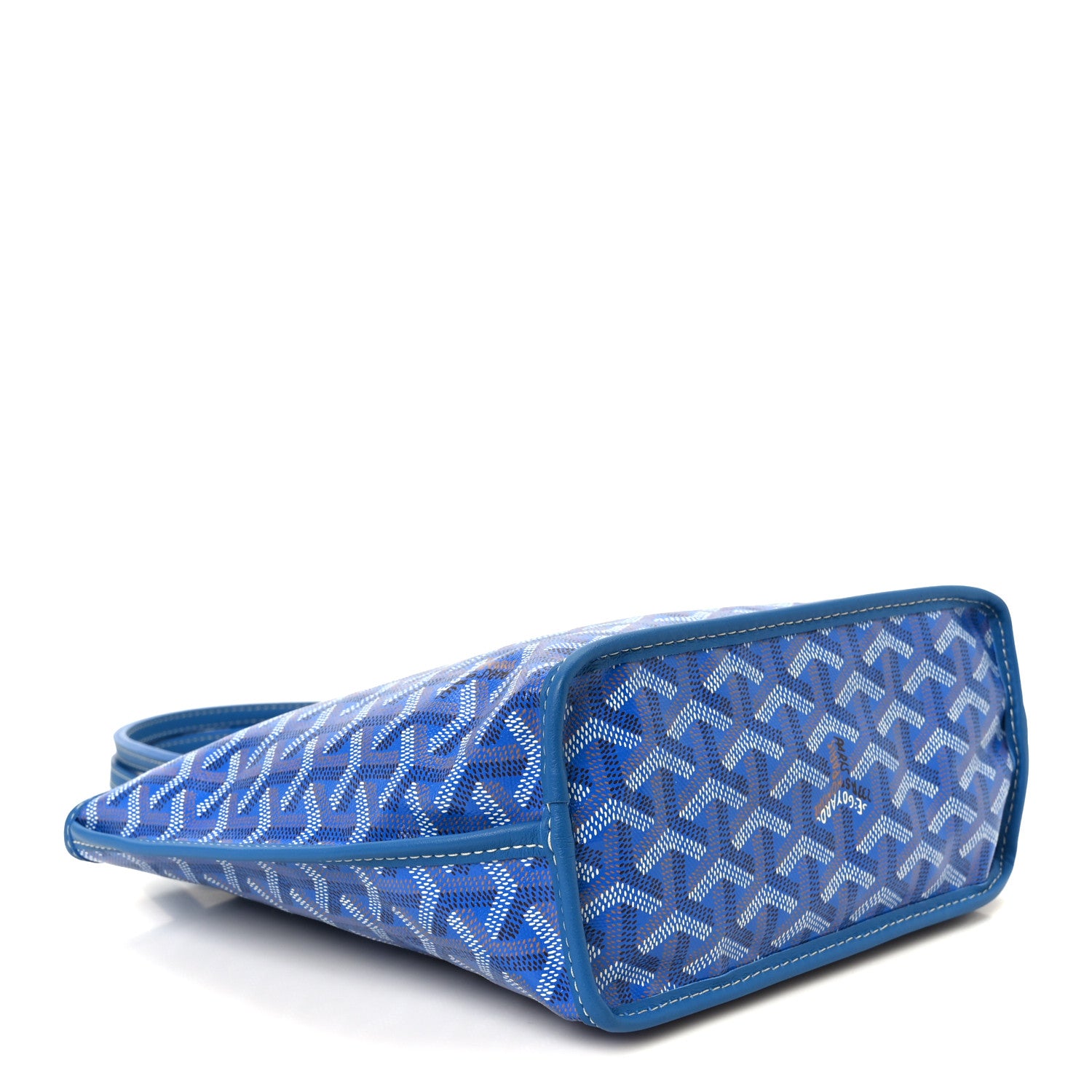 Goyard Goyardine Reversible Mini Anjou Sky Blue 6 of 19