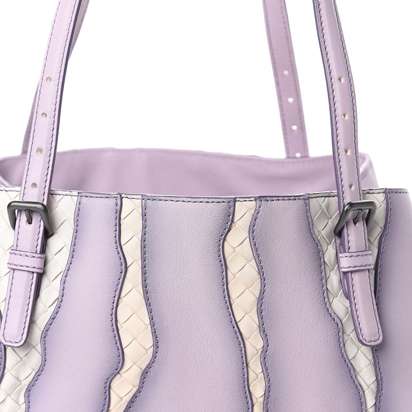 Intrecciato Ayers Nappa Tote Parme