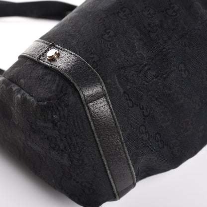 Gucci Monogram Medium Abbey Shoulder Bag Black 8 of 12