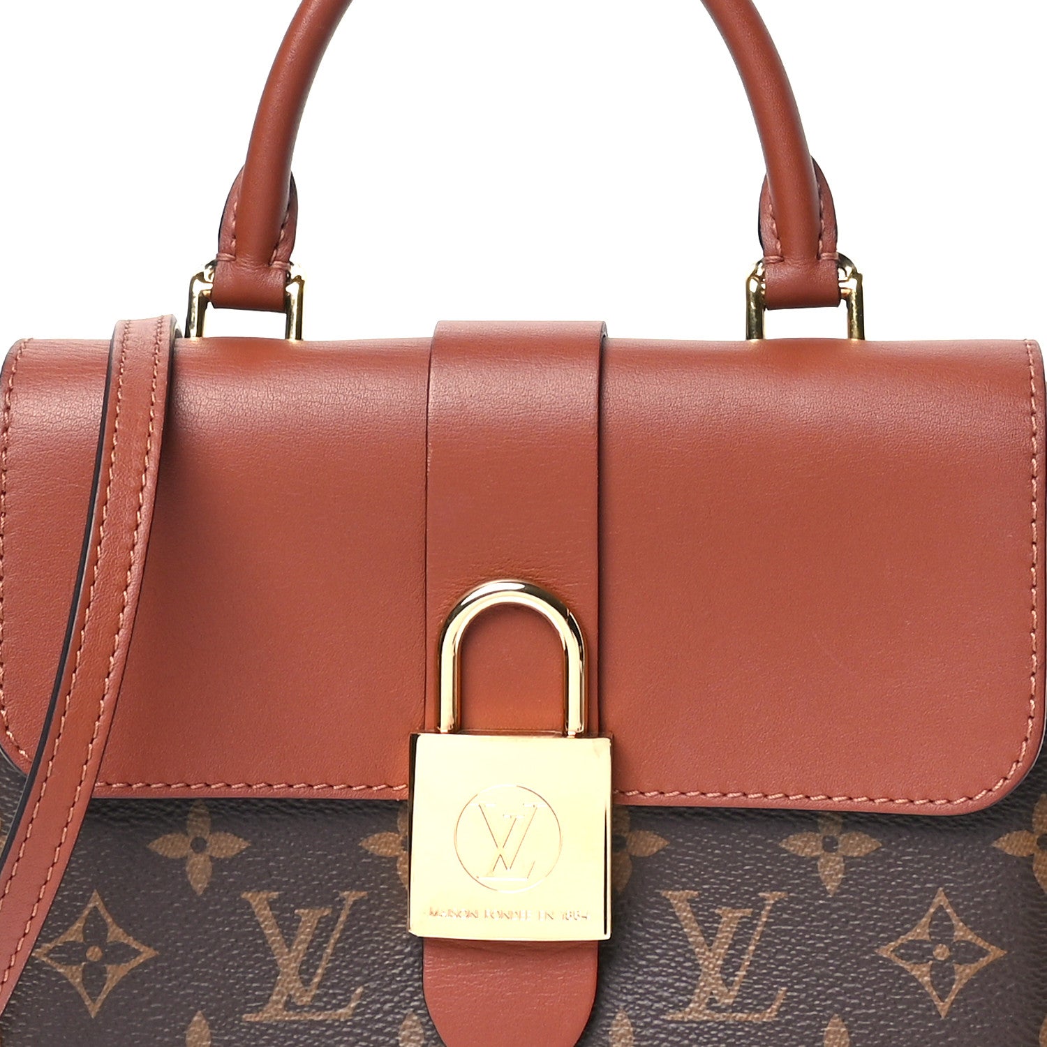 Louis Vuitton Monogram Locky BB Caramel 7 of 10