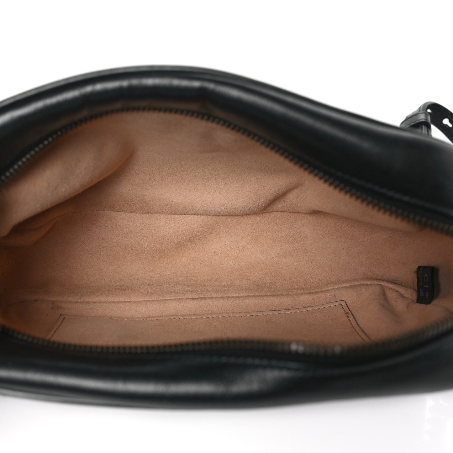 Calfskin Matelasse Small GG Marmont Chain Shoulder Bag Black