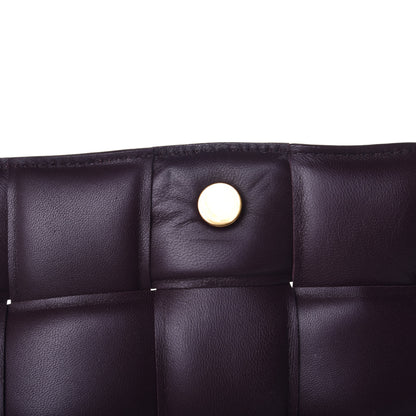 Bottega Veneta Nappa Maxi Intreccio Padded Cassette Crossbody Bag Plum 10 of 10