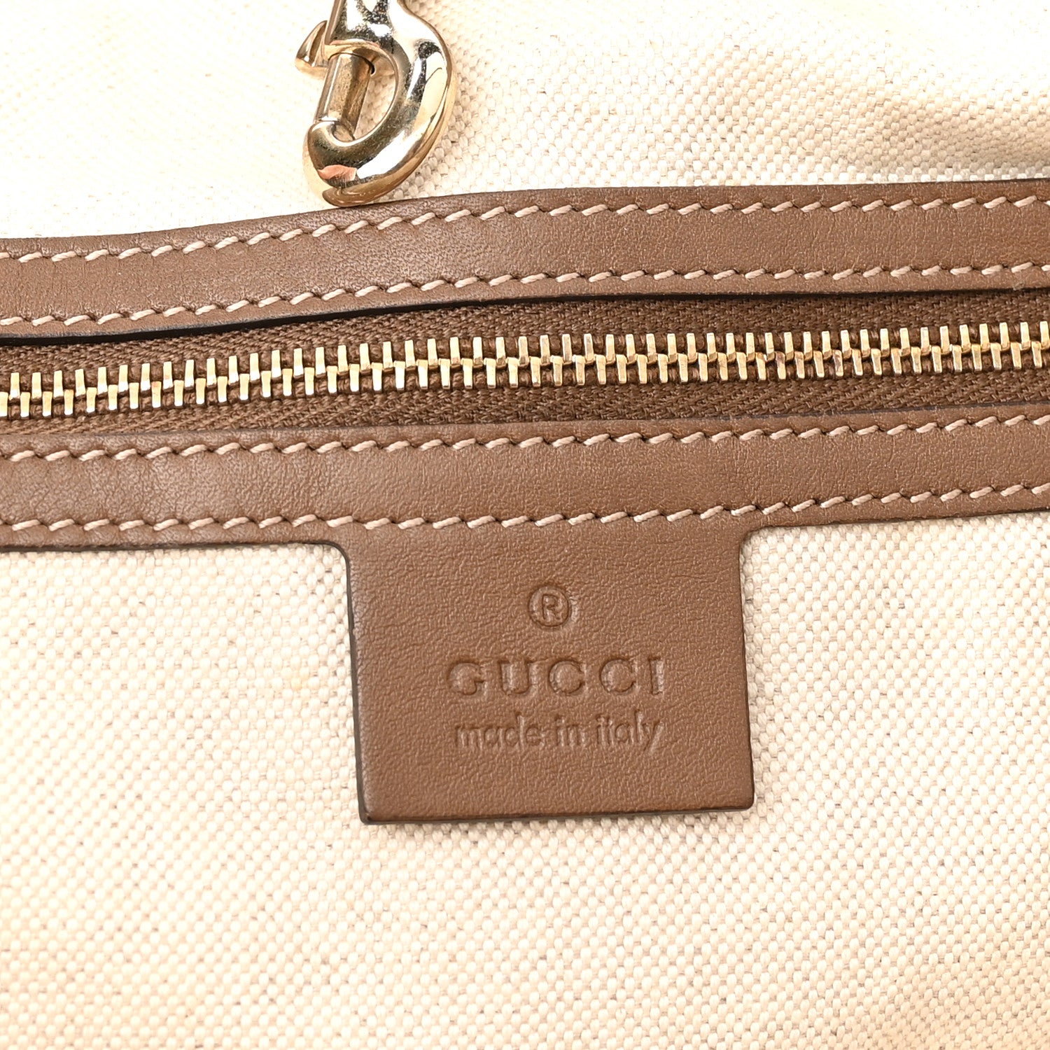 Gucci GG Supreme Monogram Large Nice Tote Red 6 of 10