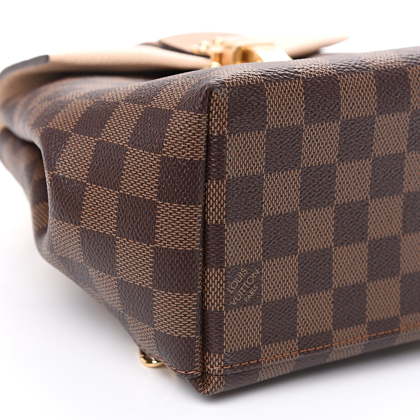 Damier Ebene Clapton Backpack Creme