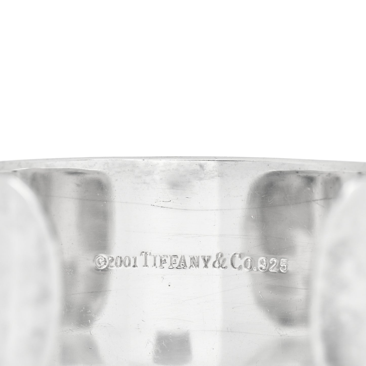 Sterling Silver Wide 1837 Cuff Bracelet