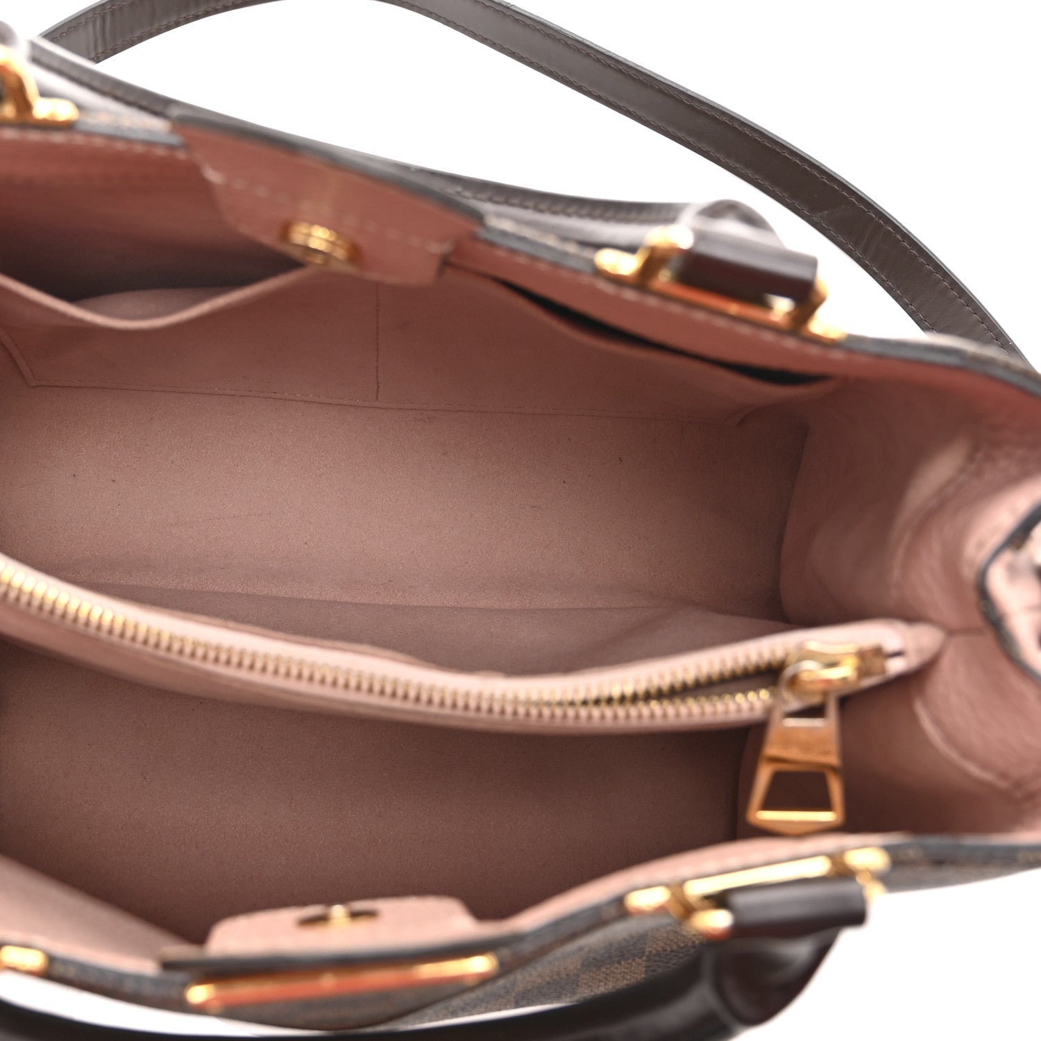 Louis Vuitton Damier Ebene Cuir Taurillon Brittany Magnolia 5 of 10