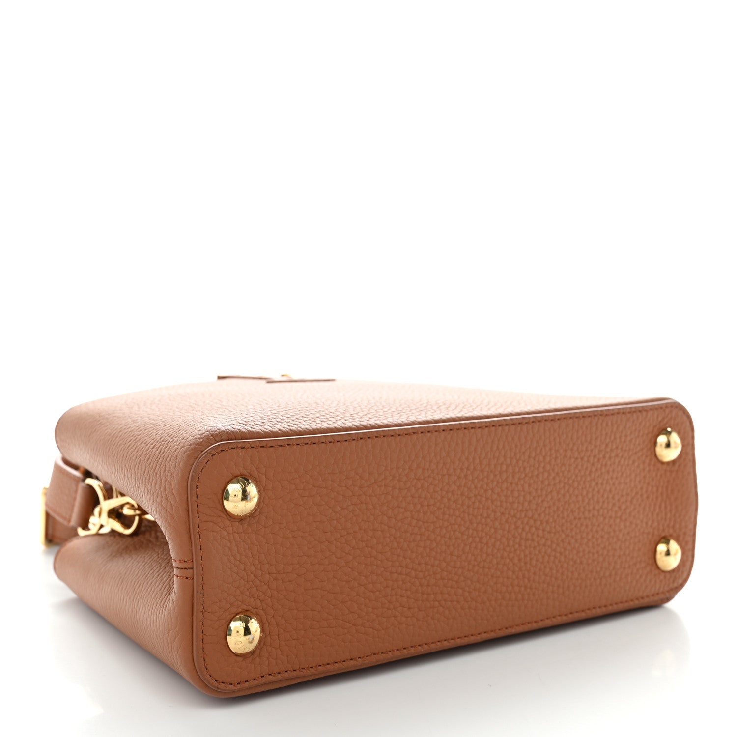 Louis Vuitton Taurillon Capucines BB Tan 4 of 10