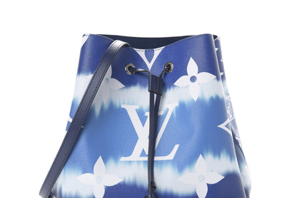 Louis Vuitton Monogram Escale Neonoe MM Blue 9 of 9