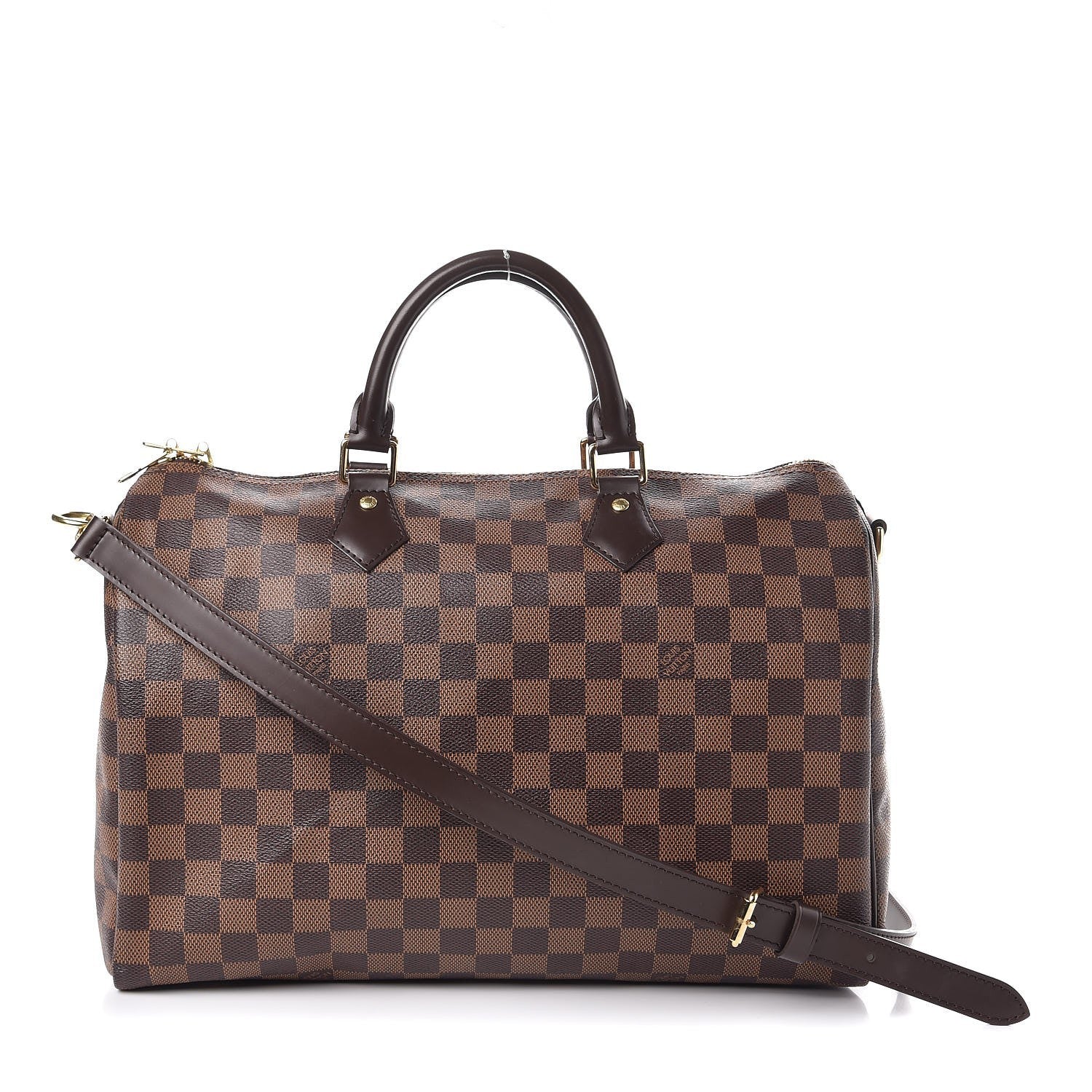 Louis Vuitton Damier Ebene Speedy Bandouliere 35 1 of 11