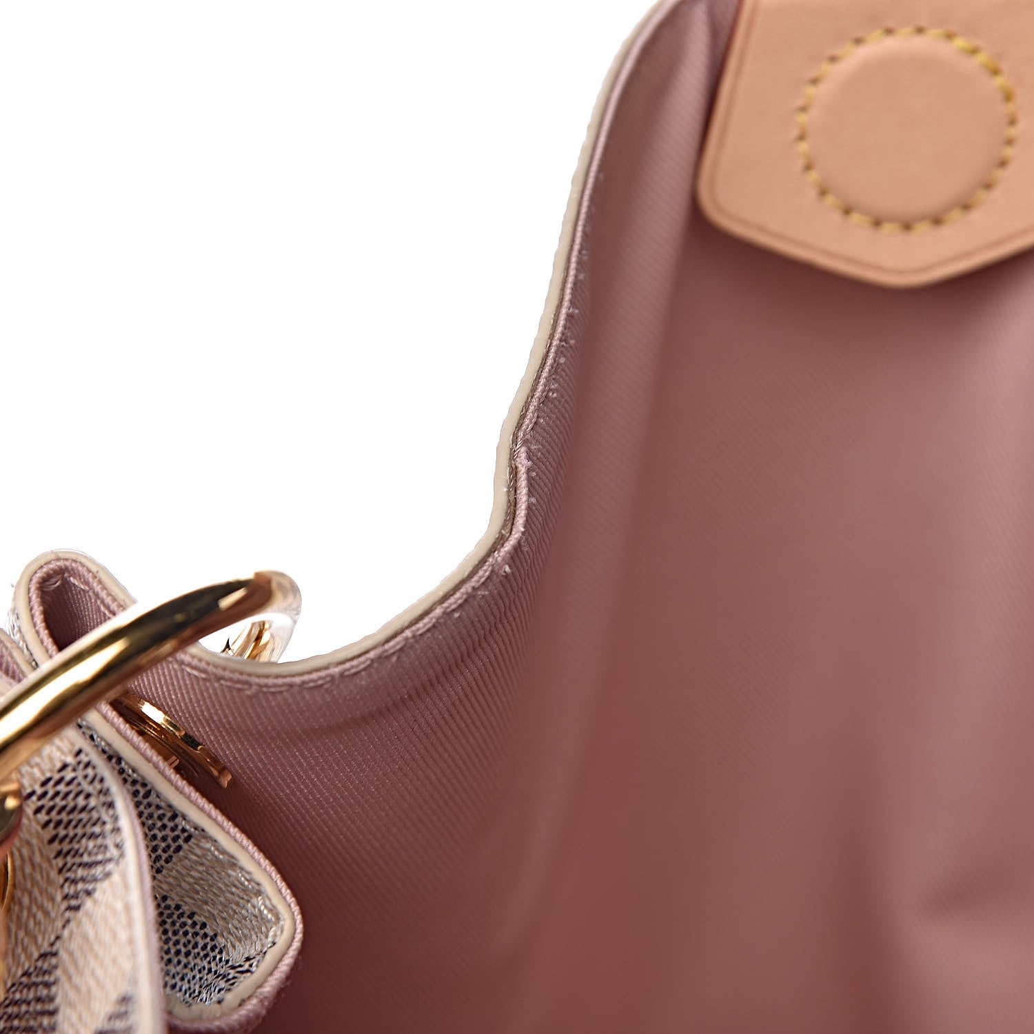 Louis Vuitton Damier Azur Graceful PM Rose Ballerine 12 of 16