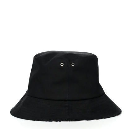 Christian Dior Oblique Reversible Teddy-D Brim Bucket Hat 59 Black 3 of 12
