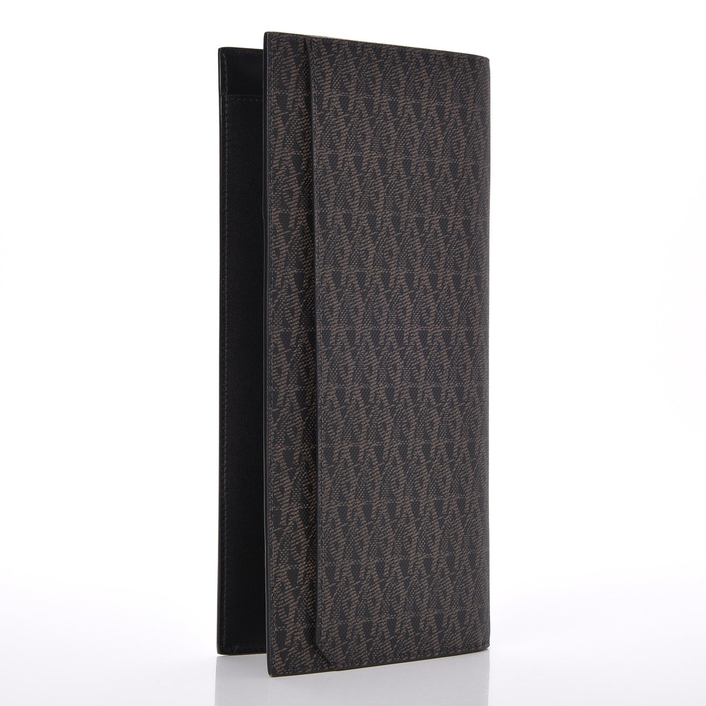 Classic Toile Monogram Travel Document Case Black