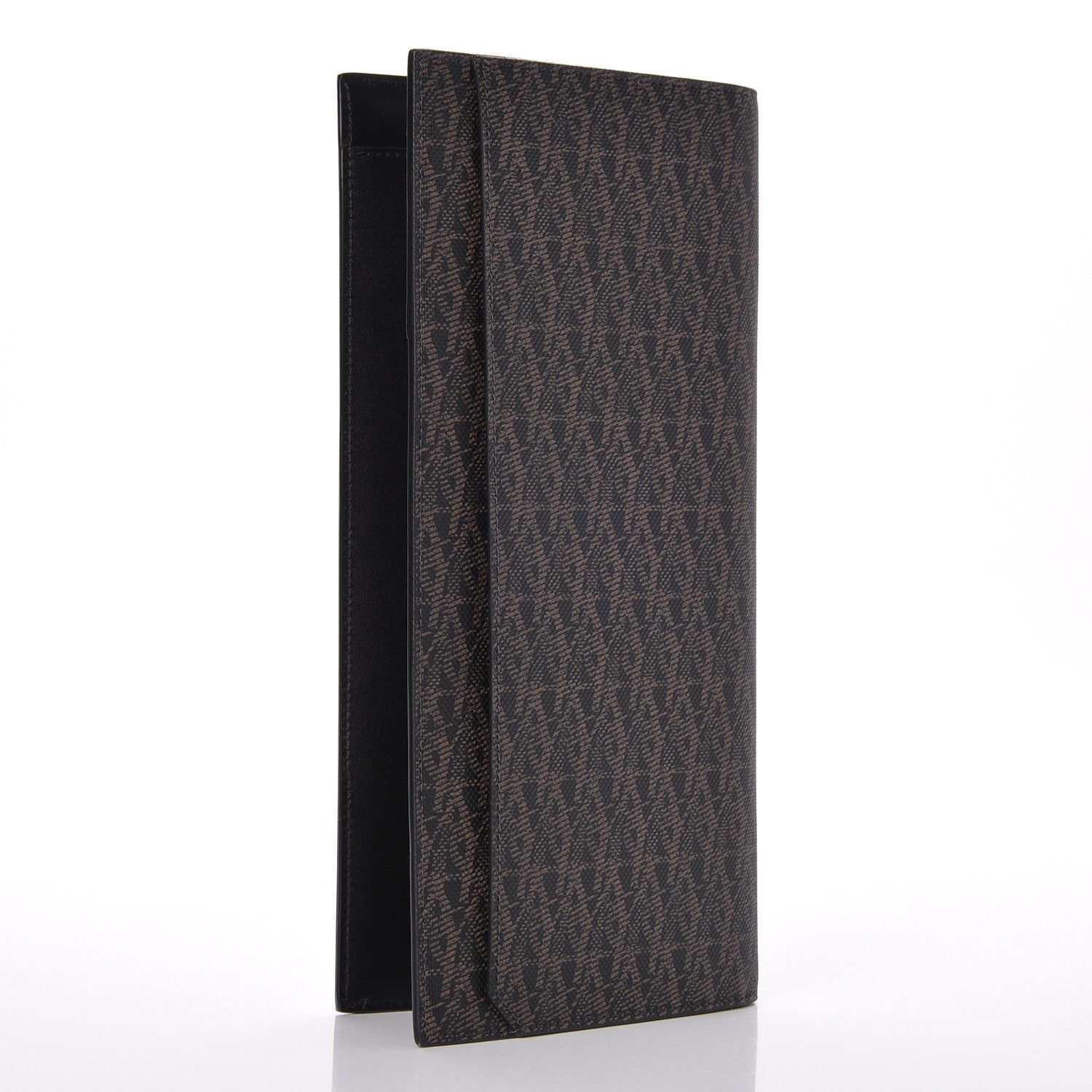 Saint Laurent Classic Toile Monogram Travel Document Case Black 3 of 8