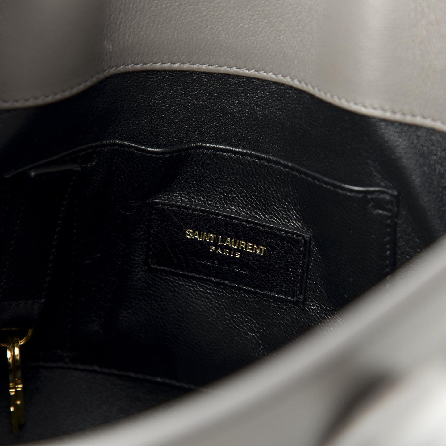 Calfskin Baby Sac de Jour Fog