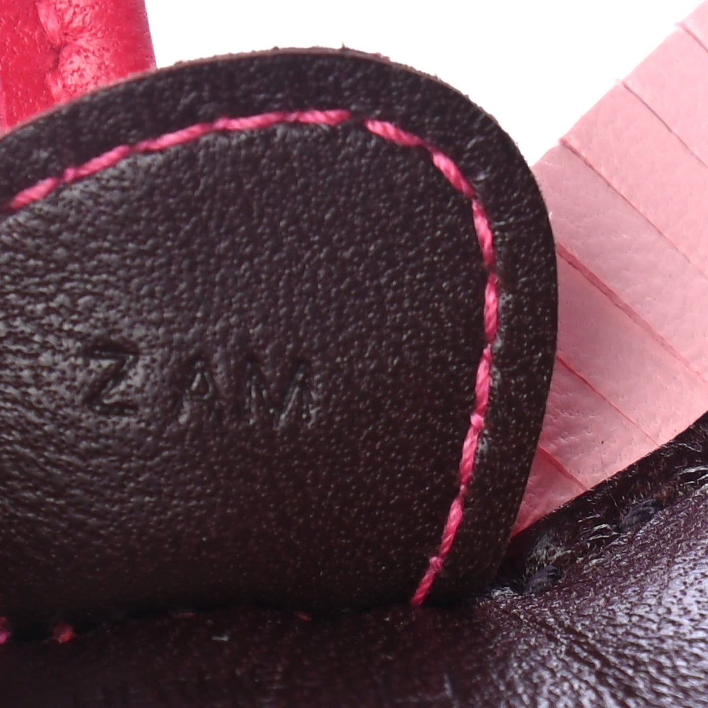 Milo Lambskin Matte Alligator Touch Grigri Rodeo Horse Bag Charm PM Rouge Sellier Framboise Rose Sakura
