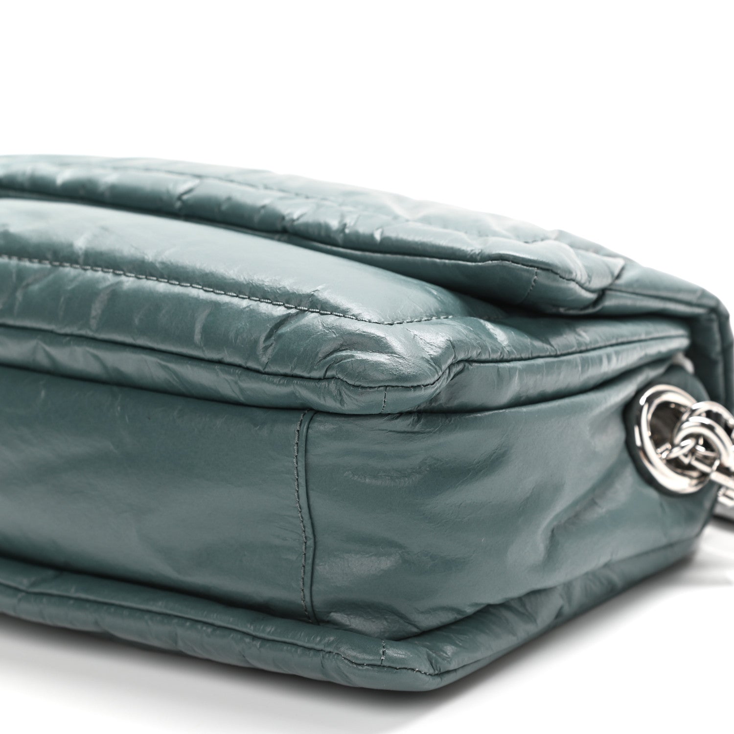 Marc Jacobs Lambskin The Mini Pillow Bag Armory Blue 10 of 10