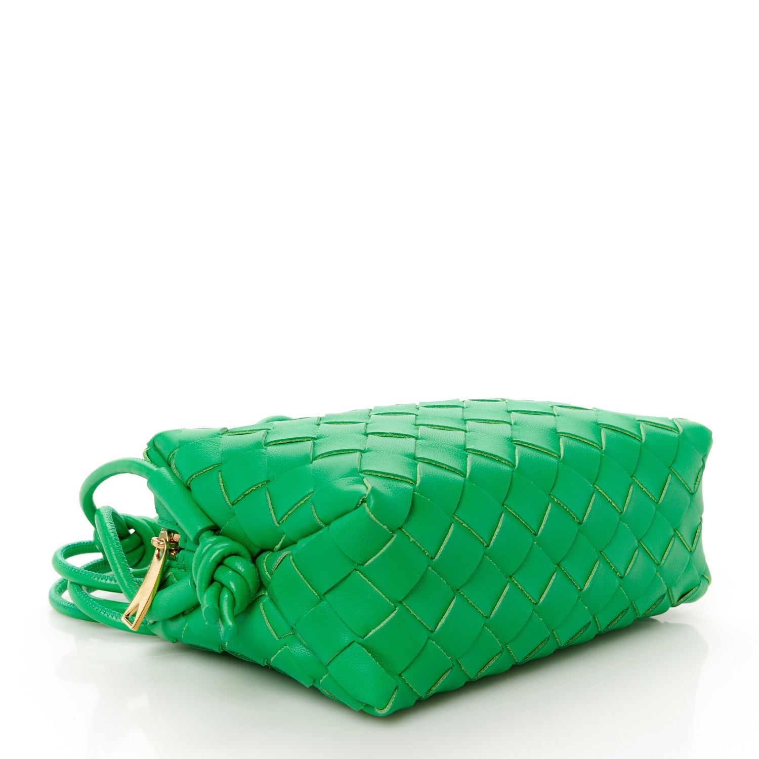 Bottega Veneta Nappa Intrecciato Mini Loop Camera Bag Parakeet 4 of 9