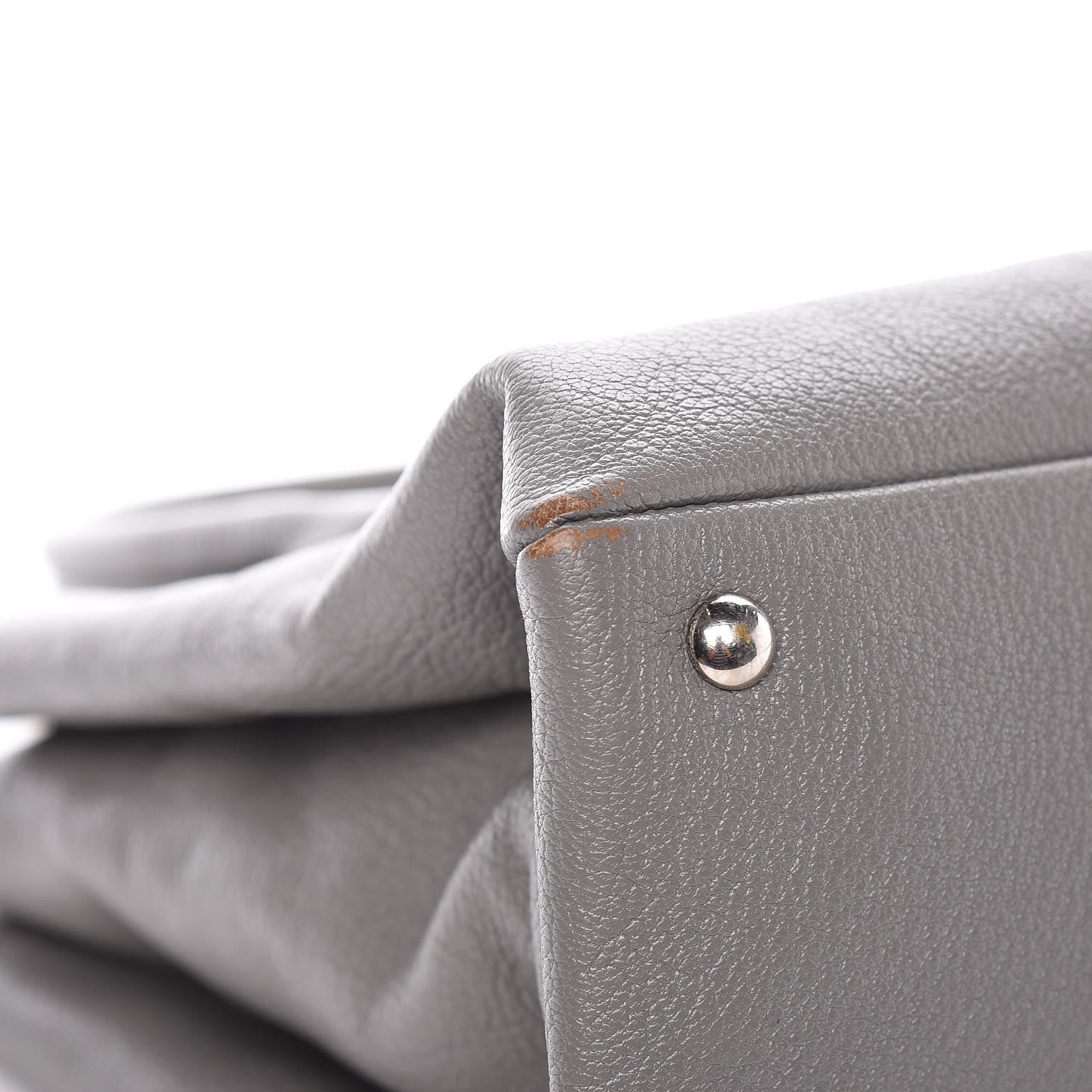 Miu Miu Goatskin Madras Top Handle Double Zip Tote Argilla 8 of 11