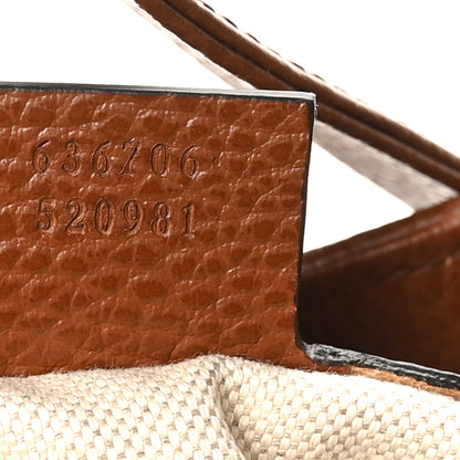 Gucci New Denim GG Monogram Calfskin Small Jackie 1961 Hobo Blue Tea Cuir 7 of 10