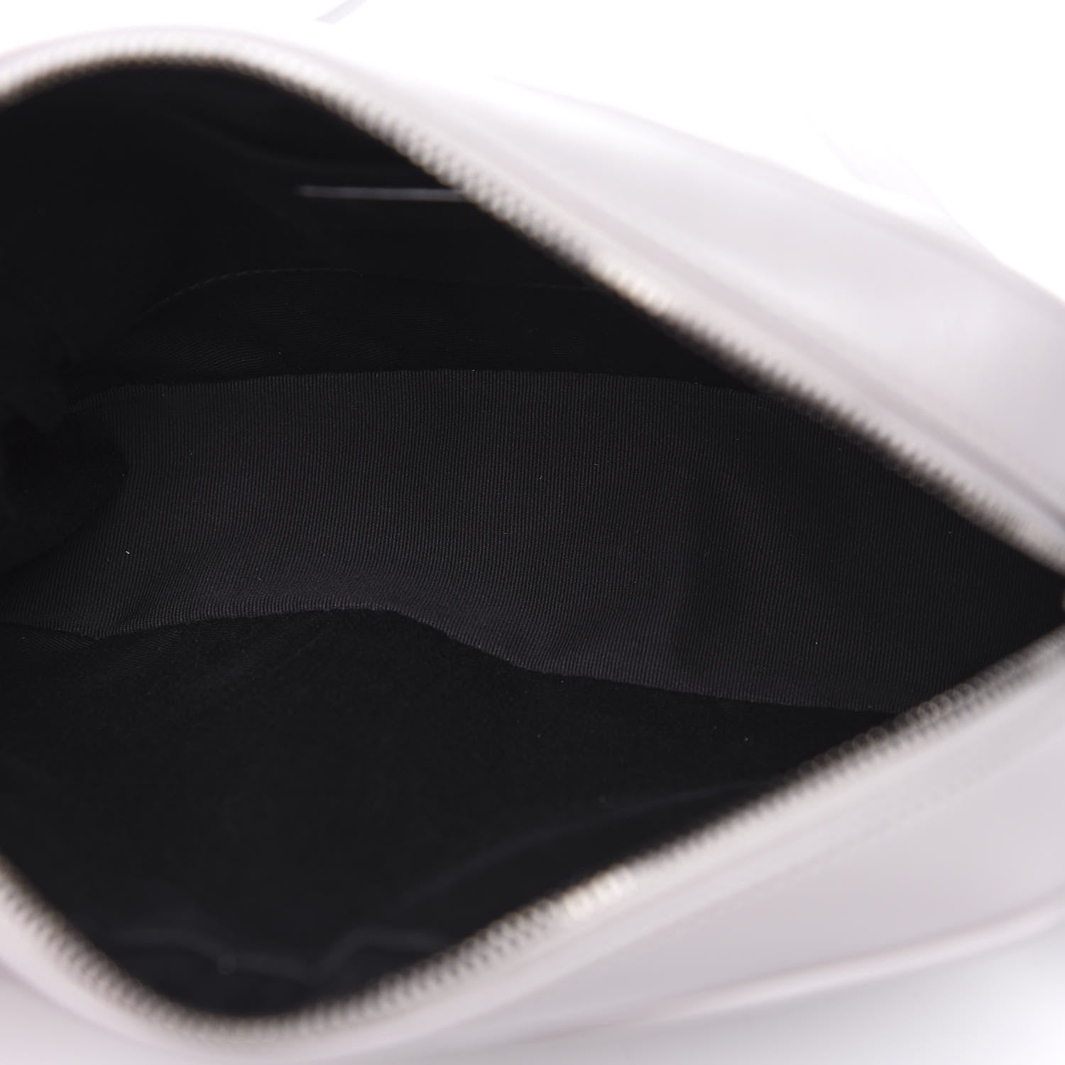 Saint Laurent Calfskin Matelasse Monogram Lou Camera Bag Granite 4 of 9