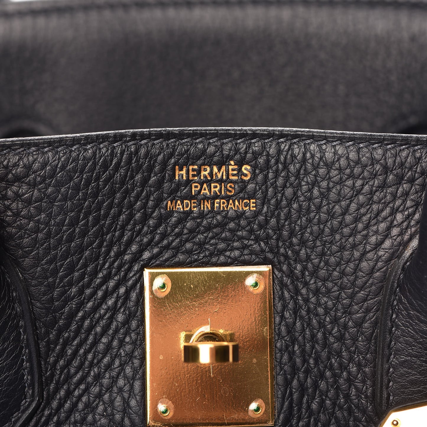 Taurillon Clemence Birkin 35 Bleu Indigo