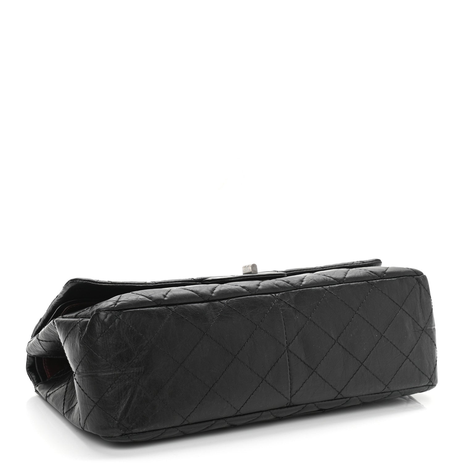 Chanel Aged Calfskin Quilted 2.55 Reissue 227 Flap Black 4 of 11