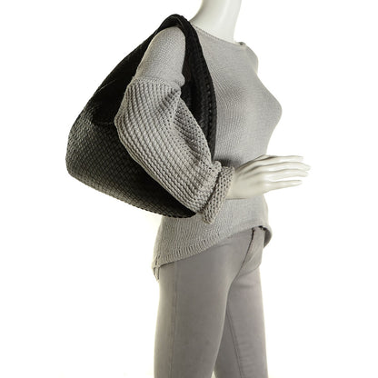 Bottega Veneta Nappa Intrecciato Medium Veneta Hobo Black 2 of 10