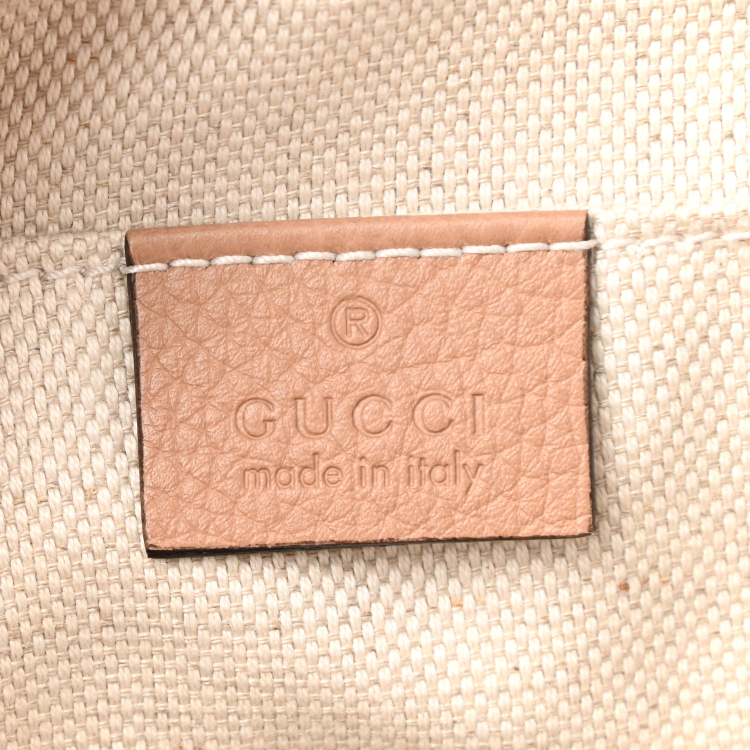 Gucci Pebbled Calfskin Small Soho Disco Bag Camelia 6 of 11