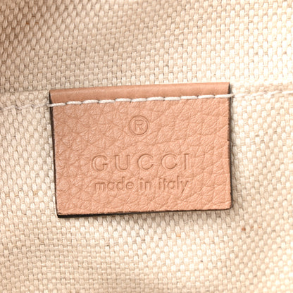 Gucci Pebbled Calfskin Small Soho Disco Bag Camelia 6 of 11