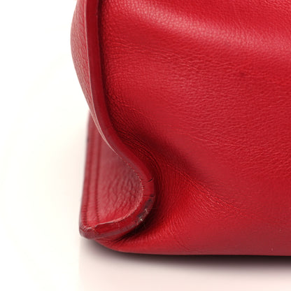 Saint Laurent Calfskin Small Classic Y Cabas Red 7 of 7