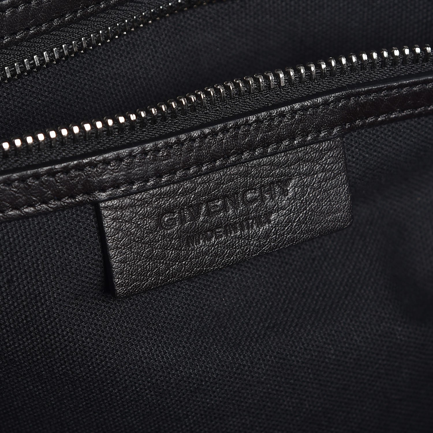 Givenchy Waxy Grained Calfskin Medium Nightingale Black 7 of 8