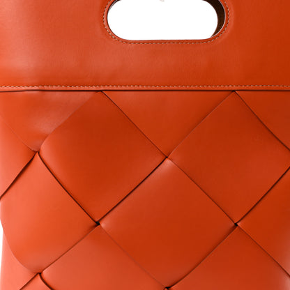 Bottega Veneta French Calfskin Small Slip Tote Orange 7 of 9