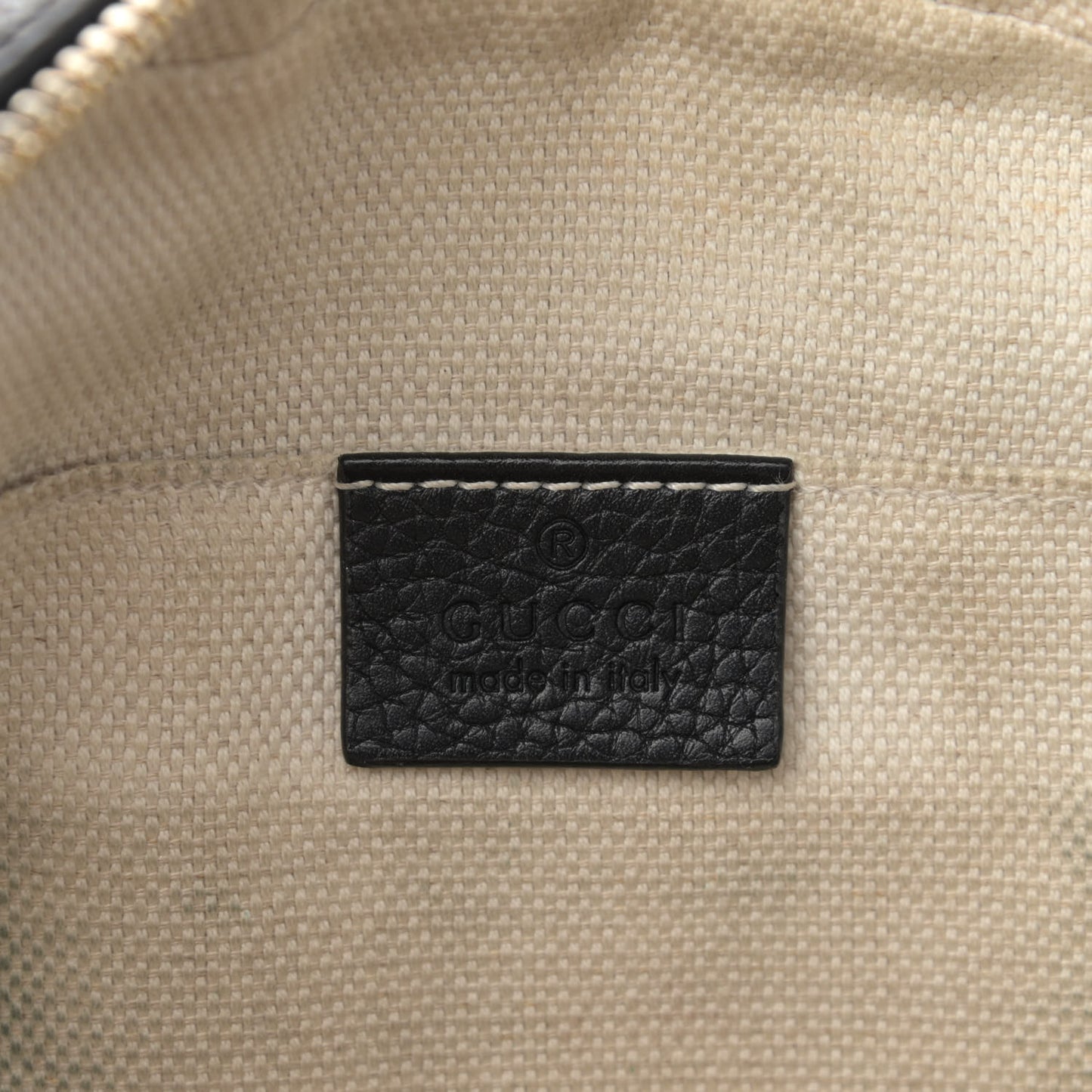 Pebbled Calfskin Small Soho Disco Bag Black
