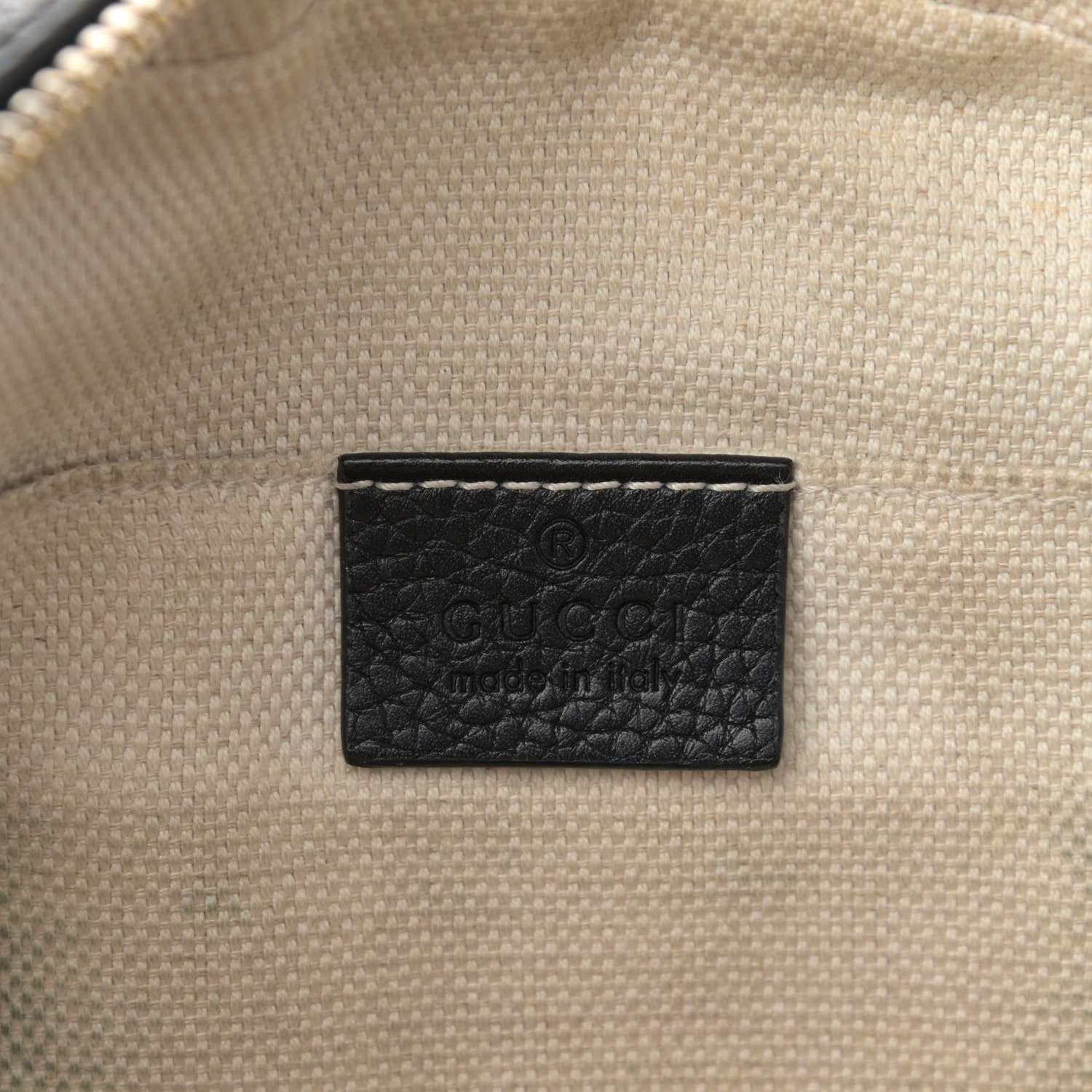 Gucci Pebbled Calfskin Small Soho Disco Bag Black 6 of 15