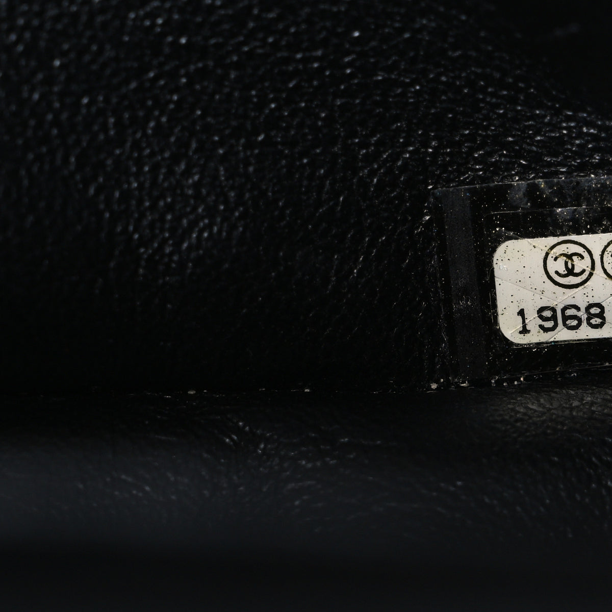 Glazed Aged Calfskin Quilted 2.55 Reissue 227 Flap So Black