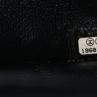 Chanel Glazed Aged Calfskin Quilted 2.55 Reissue 227 Flap So Black 7 of 10