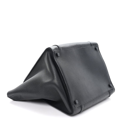 Celine Supple Calfskin Medium Phantom Luggage Black 4 of 10