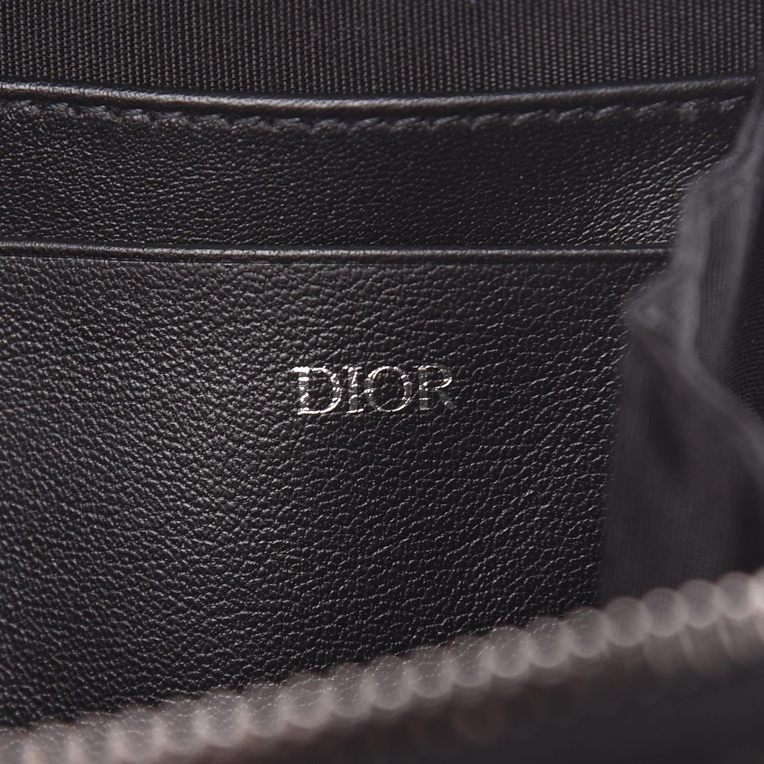 Christian Dior Oblique Pouch Beige Black 9 of 13