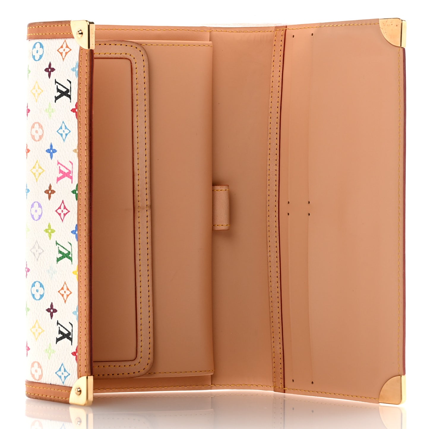 Monogram Multicolor Porte Tresor International Wallet White