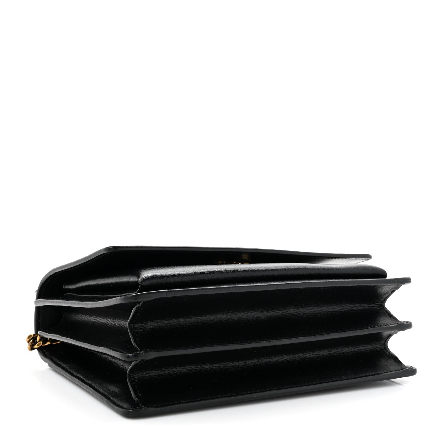 Saint Laurent Calfskin Medium Monogram Sunset Black 4 of 17