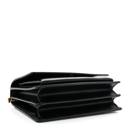 Saint Laurent Calfskin Medium Monogram Sunset Black 4 of 17