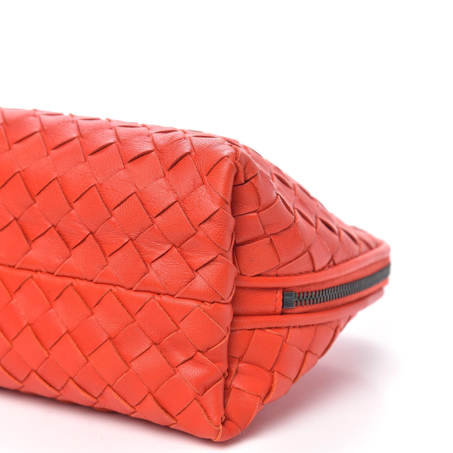Bottega Veneta Nappa Intrecciato Cosmetic Pouch Vesuvio 9 of 9