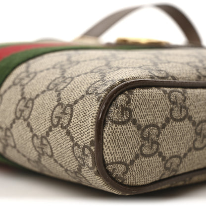Gucci GG Supreme Monogram Web Small Ophidia Messenger Bag Brown 10 of 10